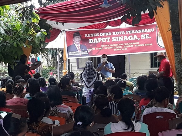 Reses Dapot di Palas Pastoran,  Ketua RW : Kamis Sudah Merasakan Perbuatan Bapak Dewan